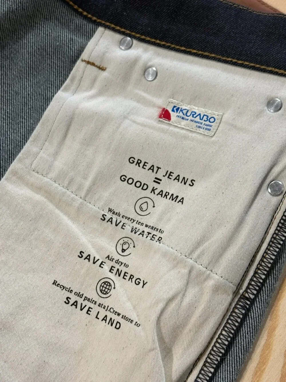 J.Crew 770™ Straight-Fit Japanese Denim | Mens | 32Wx34L